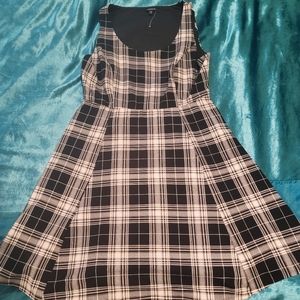 Torrid checked dress